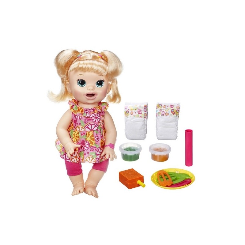 Boneca Baby Alive Loira Comilona Hasbro