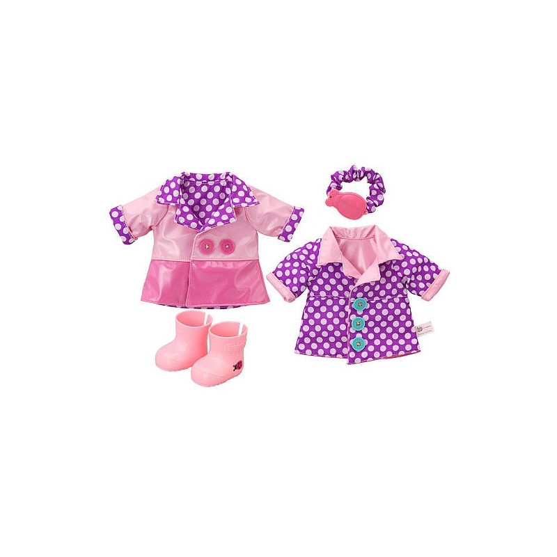 Kit Dia De Chuva Roupa P/boneca Baby Alive Hasbro