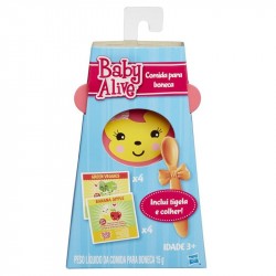 Kit Comidinha Acessórios Baby Alive Refil com 8un