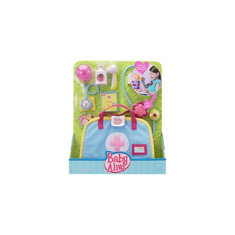 Kit de Acessórios Boneca Baby Alive Primeiros Socorros