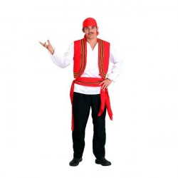 Fantasia Cigano Adulto Masculina Halloween Carnaval