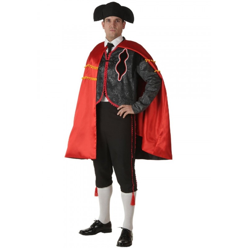 Fantasia Adulto Toureiro Espanhol Masculina Halloween Carnaval