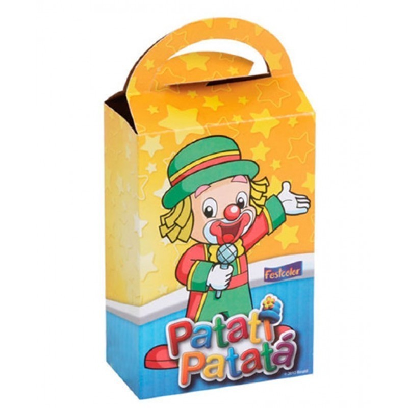 Caixa para Lembrancinha Patati Patata Festa Infantil 8un