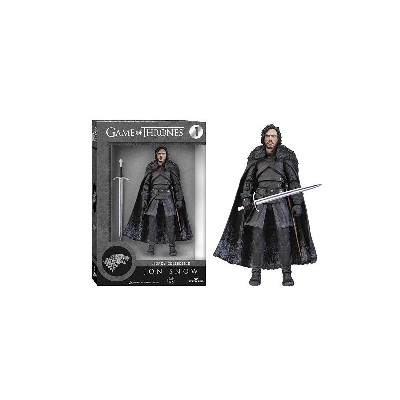 Boneco Game of Thrones Personagem Jon Snow