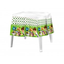 Toalha de Mesa Plástica Descartável Ben 10 Decorativas