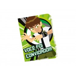 Convite de Aniversário Ben 10 24un