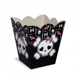 Cachepot Decorativo Monster High Caveira 8un