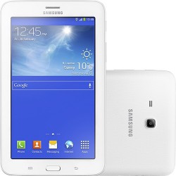 Tablet Samsung Galaxy Tab 3 Lite T111M 8GB Wi-fi + 3G Tela TFT HD 7" Android 4.2 Dual-core 1.2 GHz - Branco