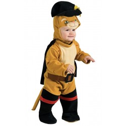 Fantasia Infantil Bebês Gato de Botas Festa Halloween