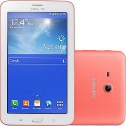 Tablet Samsung Galaxy Tab 3 Lite T110N 8GB Tela TFT HD 7" Android 4.2 Dual-core 1.2 GHz - Rosa