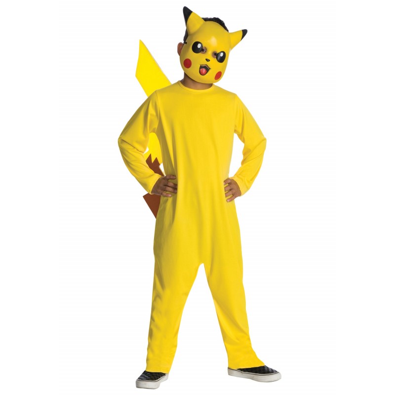 Fantasia Pokemon Pikachu 130cm, Roupa Infantil para Menino Usado 90344240