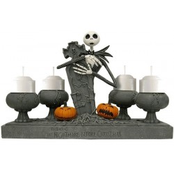 Candelabro para Festa de Halloween e Dia das Bruxas Lápide