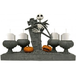 Candelabro para Festa de Halloween e Dia das Bruxas Lápide