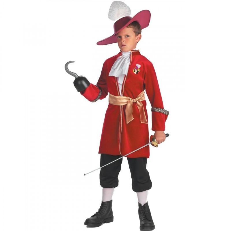 Fantasia Masculina Capitão Pirata Festa Halloween