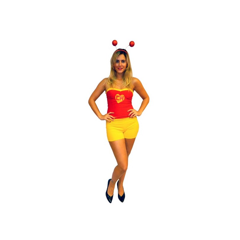 Fantasia Feminina Chapolin Colorado Festa Halloween
