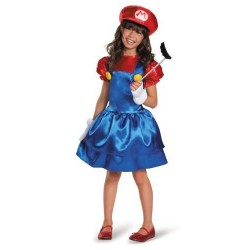 Fantasia Infantil Super Mario World Meninas Festa Halloween