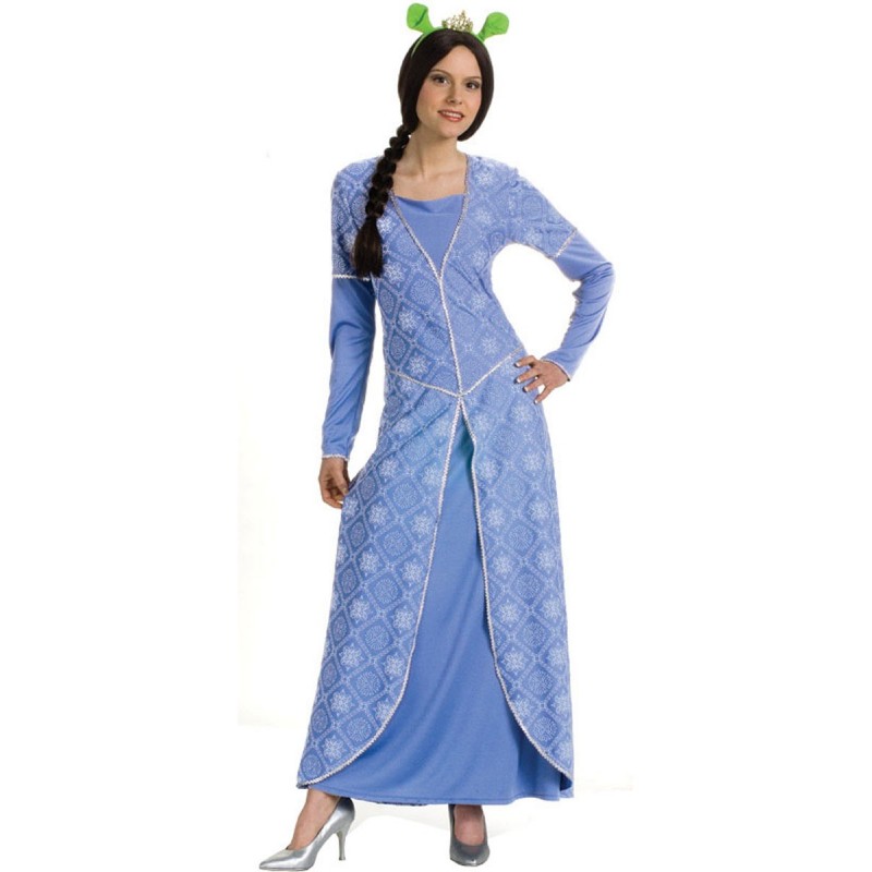 Fantasia Feminina Adulto Princesa Fiona Carnaval Festa Halloween