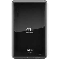 Tablet Multilaser PC7 M7-S 4GB Wi-fi Tela 7" Android 4.1 Processador 1.2 GHz - Preto