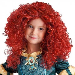 Peruca Infantil Merida Valente Carnaval Halloween