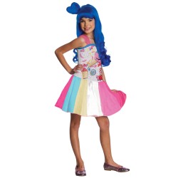 Fantasia Infantil Katy Perry Festa Carnaval Halloween 
