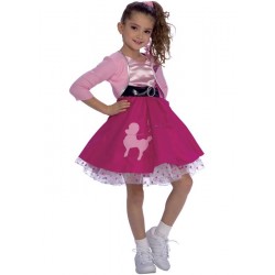 Fantasia Infantil Anos 60 Meninas Halloween Carnaval