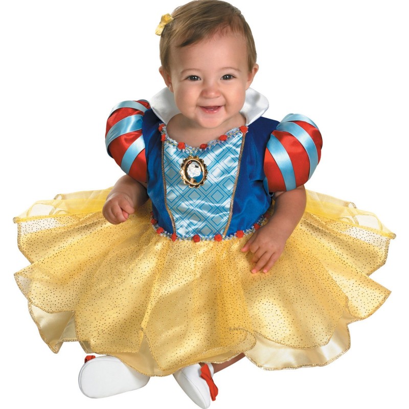 vestido branca de neve para bebe