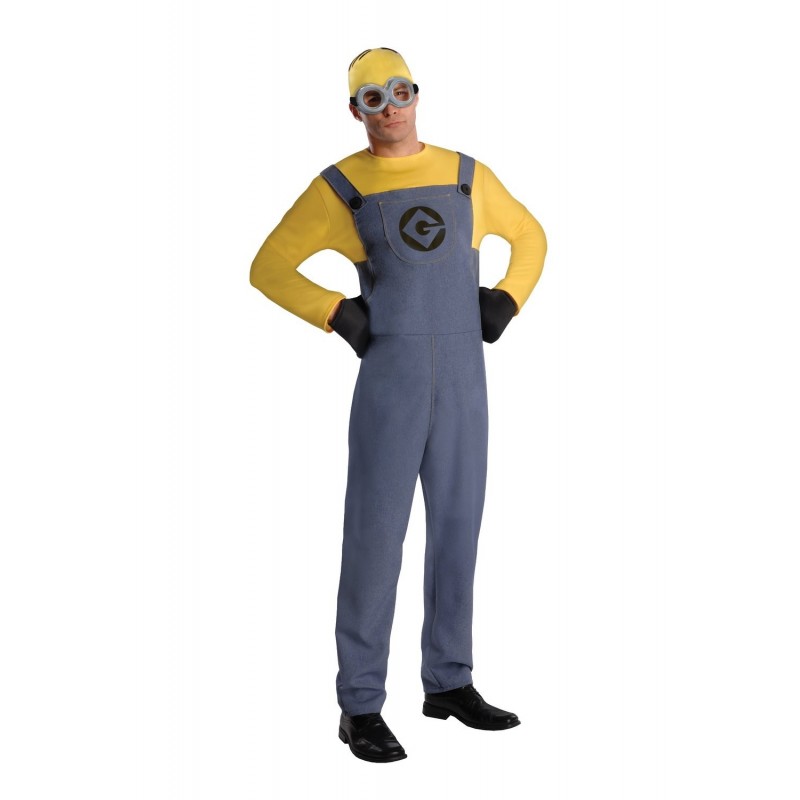 Fantasia Masculina Minions Festa Halloween Carnaval