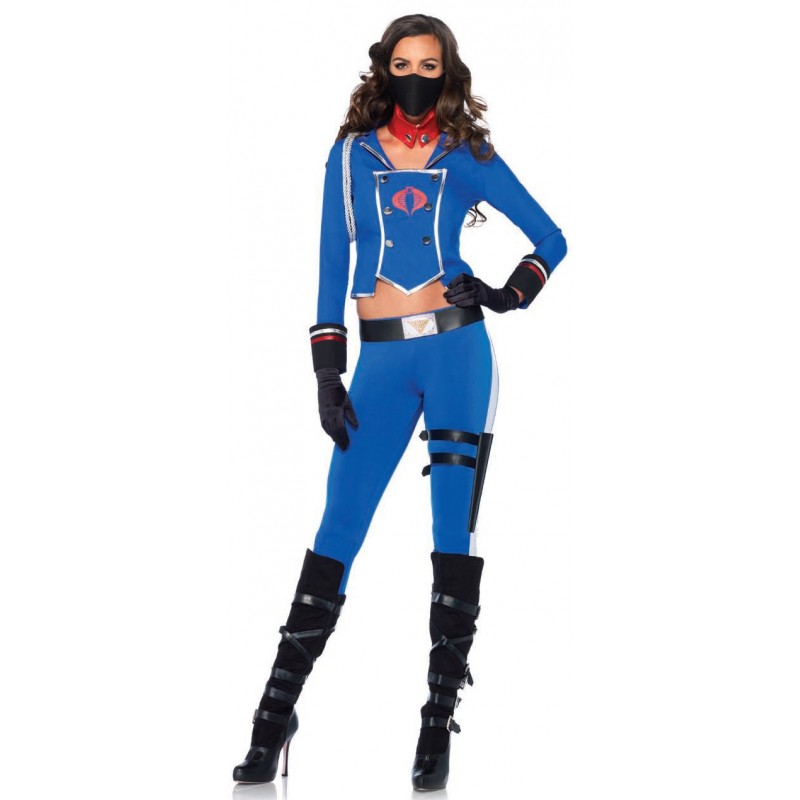 Fantasia Feminina Sub-Zero Mortal Kombat Halloween Carnaval