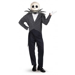 Fantasia Masculina Jack Esqueleto Festa Halloween Carnaval
