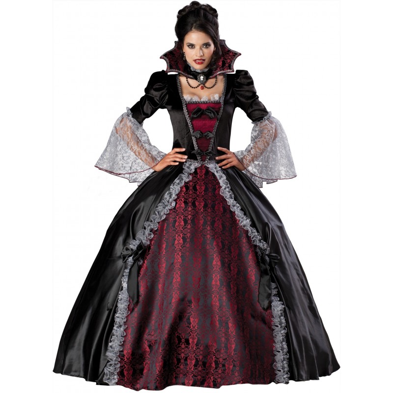 Fantasia Halloween Infantil Vampiro Luxo até o tamanho 10