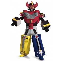 Fantasia Masculina Megazord Power Rangers Festa Halloween Carnaval