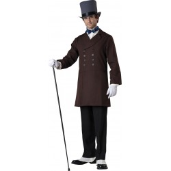 Fantasia Masculina Gentleman Vitoriano Festa Halloween Carnaval