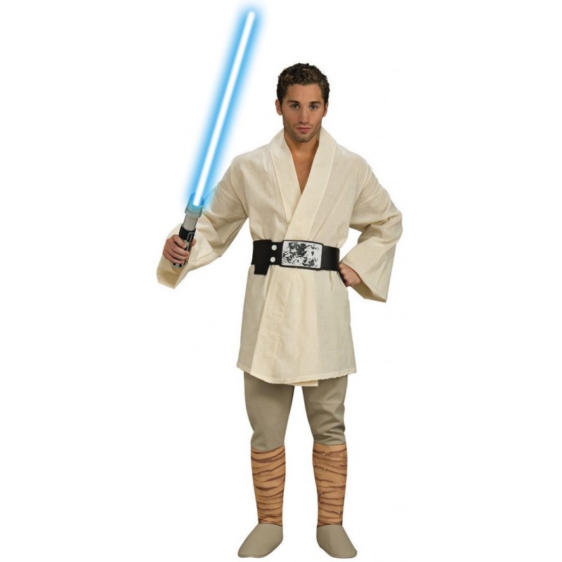 Fantasia Masculina Luke Skywalker Star Wars Festa Halloween Carnaval