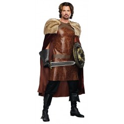 Fantasia Masculina Guerreiro Viking Halloween Carnaval