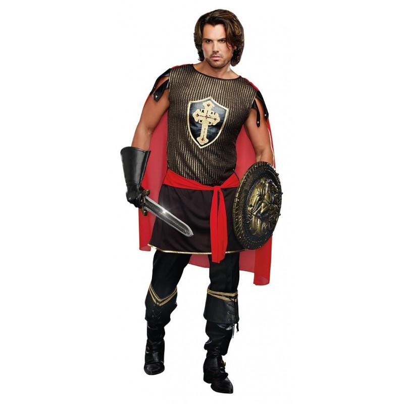 Fantasia Masculina Guerreiro Viking Halloween Carnaval