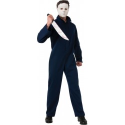 Fantasia Masculina Michael Myers Terror Halloween Carnaval Festa