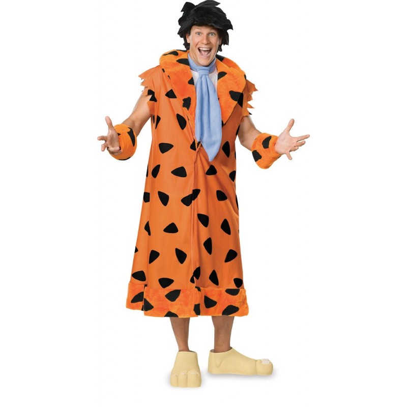 Fantasia Masculina Fred Flintsone Os Flintstones Festa Halloween Carnaval