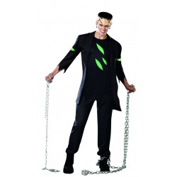 Fantasia Masculina Frankestain Festa Halloween Carnaval