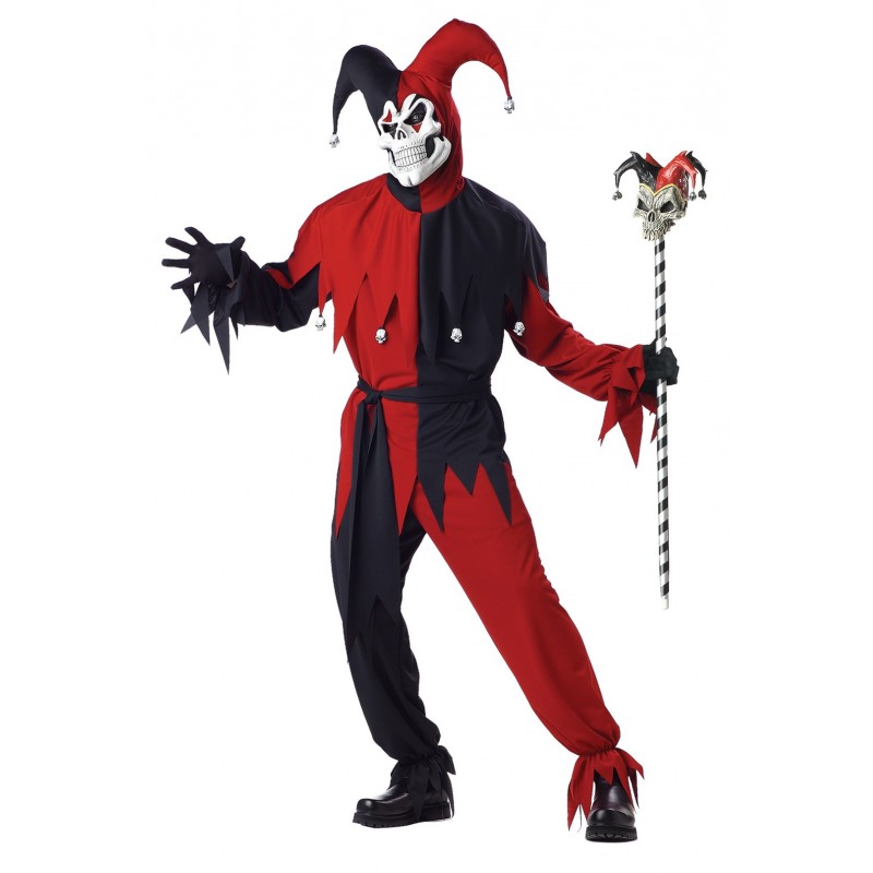 Fantasia Masculina de Terror Assombração Festa Halloween Carnaval