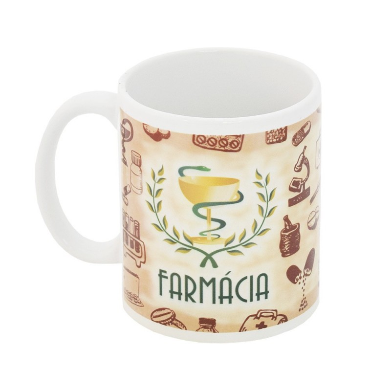 Caneca de Café Presente Profissões Farmácia Farmaceutica