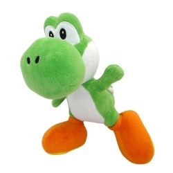 Boneco de Pelúcia Yoshi Verde Clássico Super Mario Nintendo