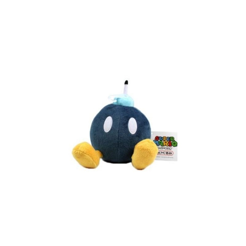 Boneco de Pelúcia Bob Omb Super Mario Nintendo