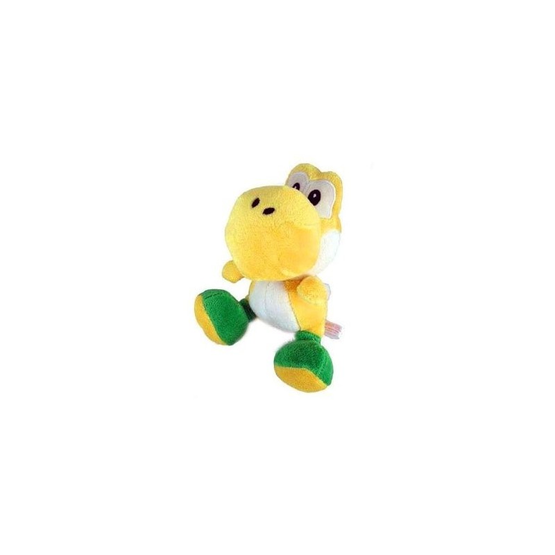 Boneco de Pelúcia Yoshi Amarelo Super Mario Nintendo