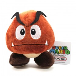 Boneco de Pelúcia Super Mario Nintendo Goomba 