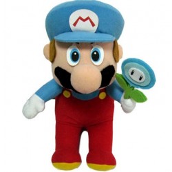 Boneco de Pelúcia Super Mario Ice Gelo Nintendo Feltro