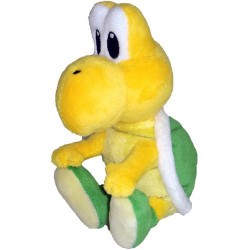 Boneco de Pelúcia Super Mario Tartaruga Koopa Troopa Nintendo
