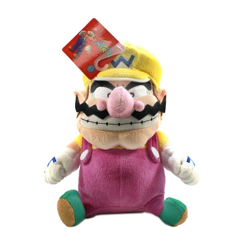 Boneco de Pelúcia Super Mario Wario Nintendo