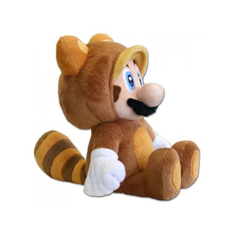 Boneco de Pelúcia Tanooki Super Mário Nintendo