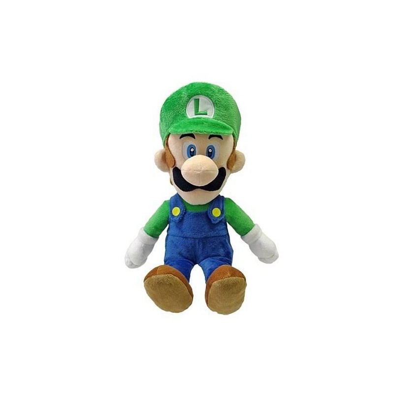 Boneco de Pelúcia Luigi Personagem Super Mário Nintendo