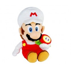 Boneco de Pelúcia Mário Fogo Personagens Super Mário Nintendo